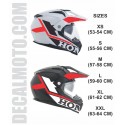 helmet honda X VERSION ENDURO CASCO